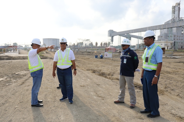 Tinjau Progres Pembangunan Pabrik NPK PIM, Direktur Utama PIM Kunjungi Lokasi Proyek